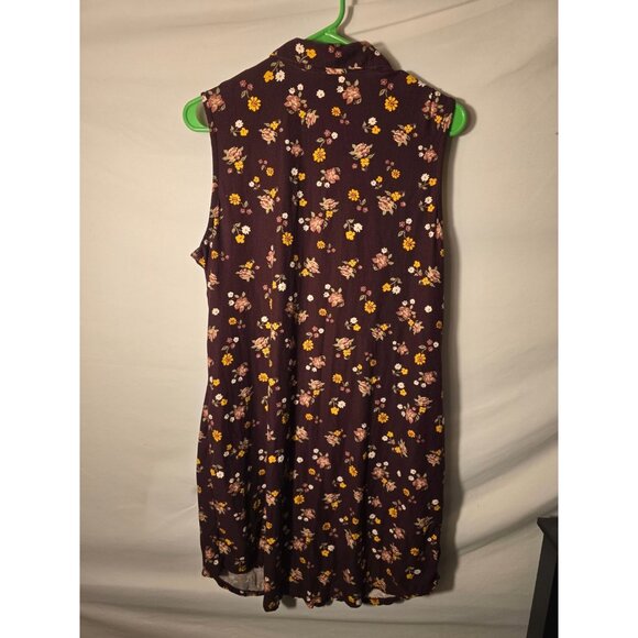 No Boundaries Juniors Sundress Floral Coastal Granny Vibes Plus XXL Dress - Picture 3 of 3